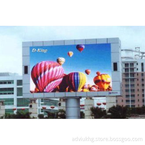 Picture P10 Curved LED Advertising Screen Billbord , Large